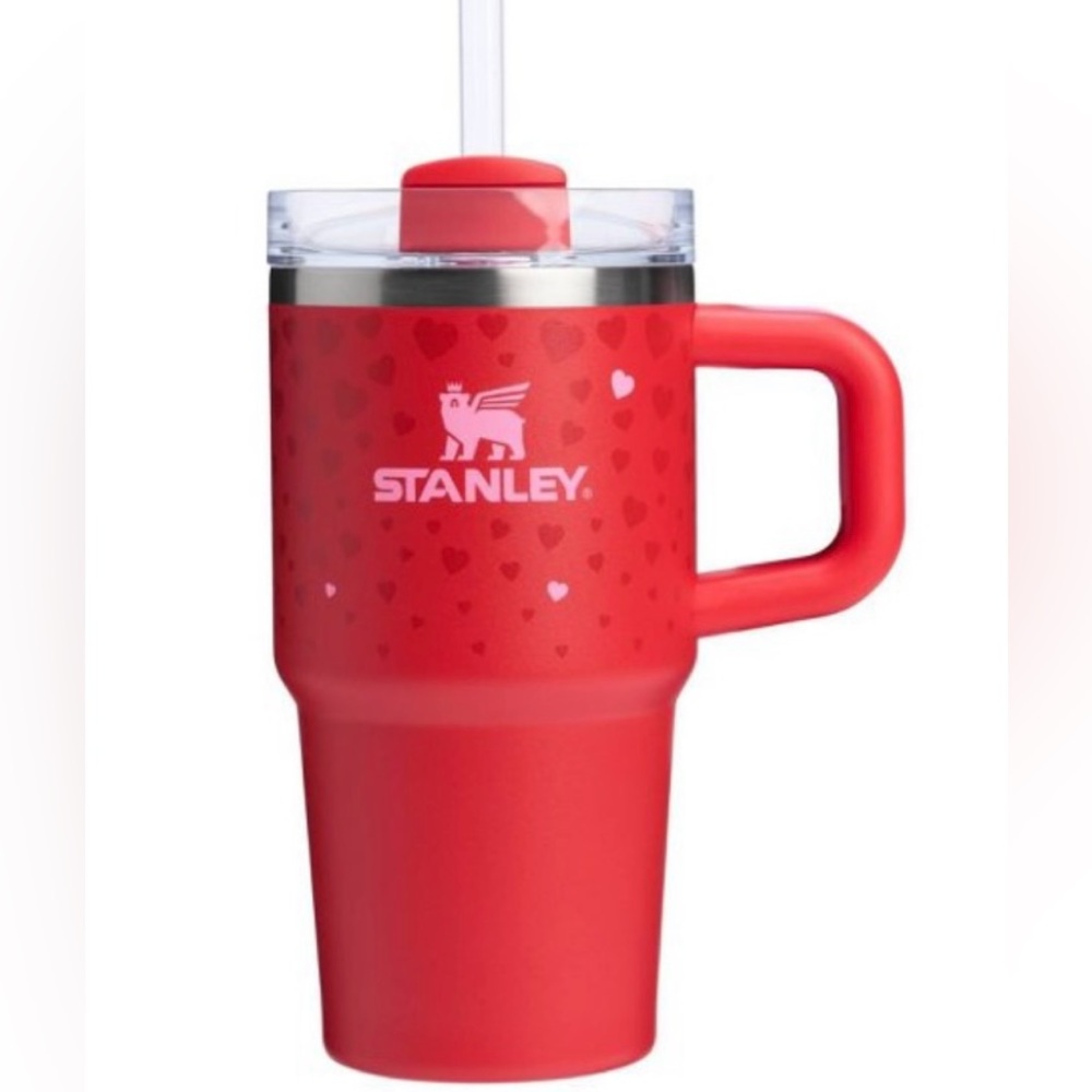 NWT Stanley xTarget Quencher Ruby hearts red tumbler 20oz